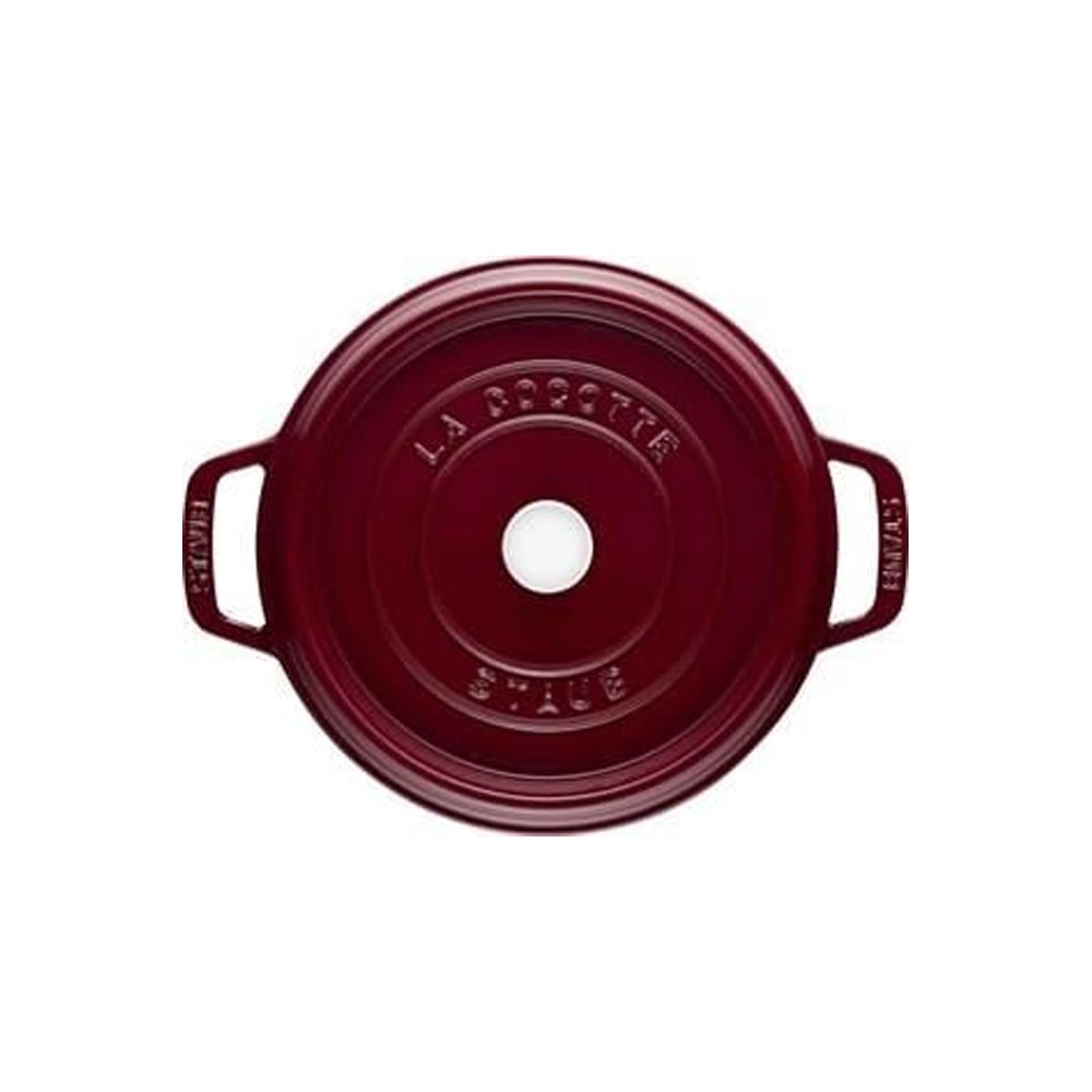 Staub B Döküm Tencere Yuvarlak 24 cm BordoStaub