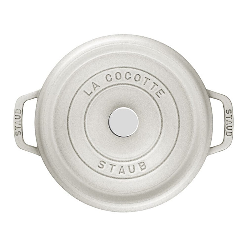 Staub B Döküm Tencere Yuvarlak 24 cm BeyazStaub