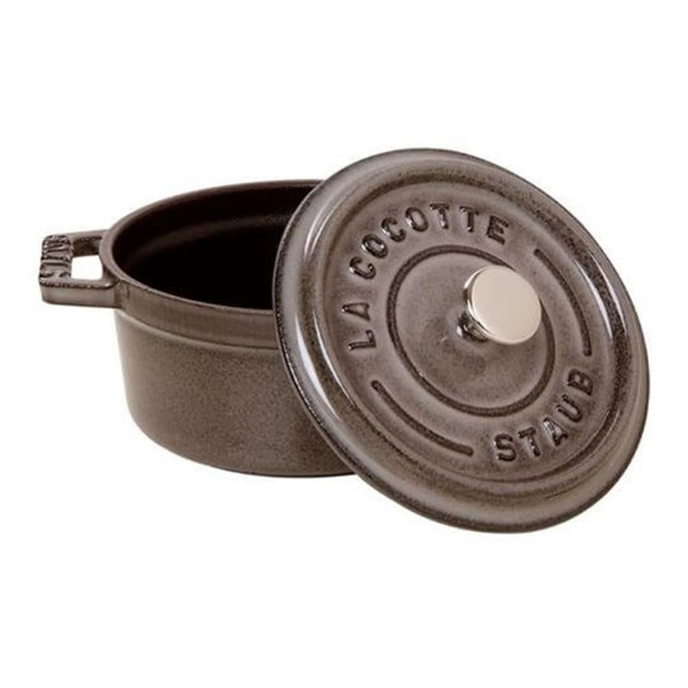 Staub B Döküm Tencere Yuvarlak 24 cm Grafit GriStaub
