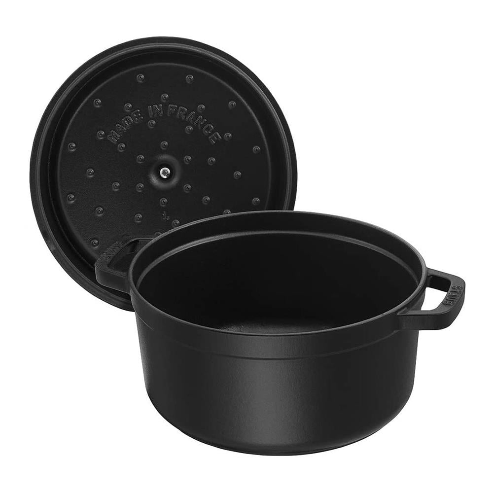 Staub B Döküm Tencere Yuvarlak 26 cm SiyahStaub