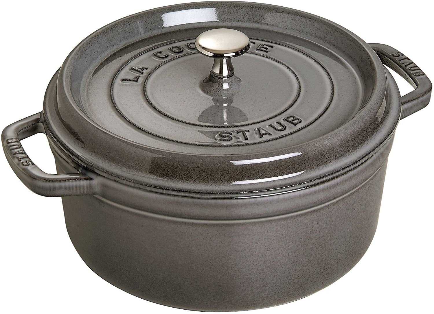Staub B Döküm Tencere Yuvarlak 28 cm Grafit GriStaub