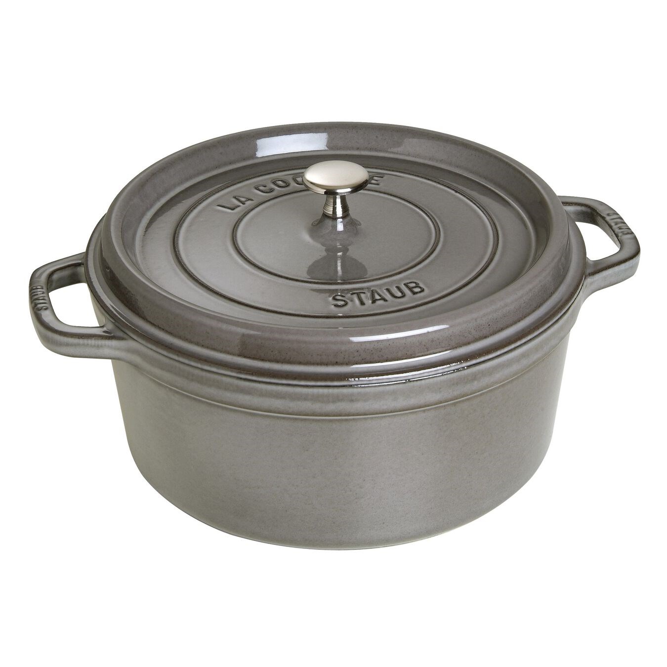 Staub B Döküm Tencere Yuvarlak 28 cm Grafit GriStaub