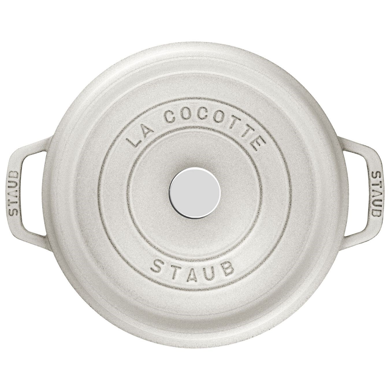 Staub B Döküm Tencere Yuvarlak 28 cm Trüf BeyazıStaub