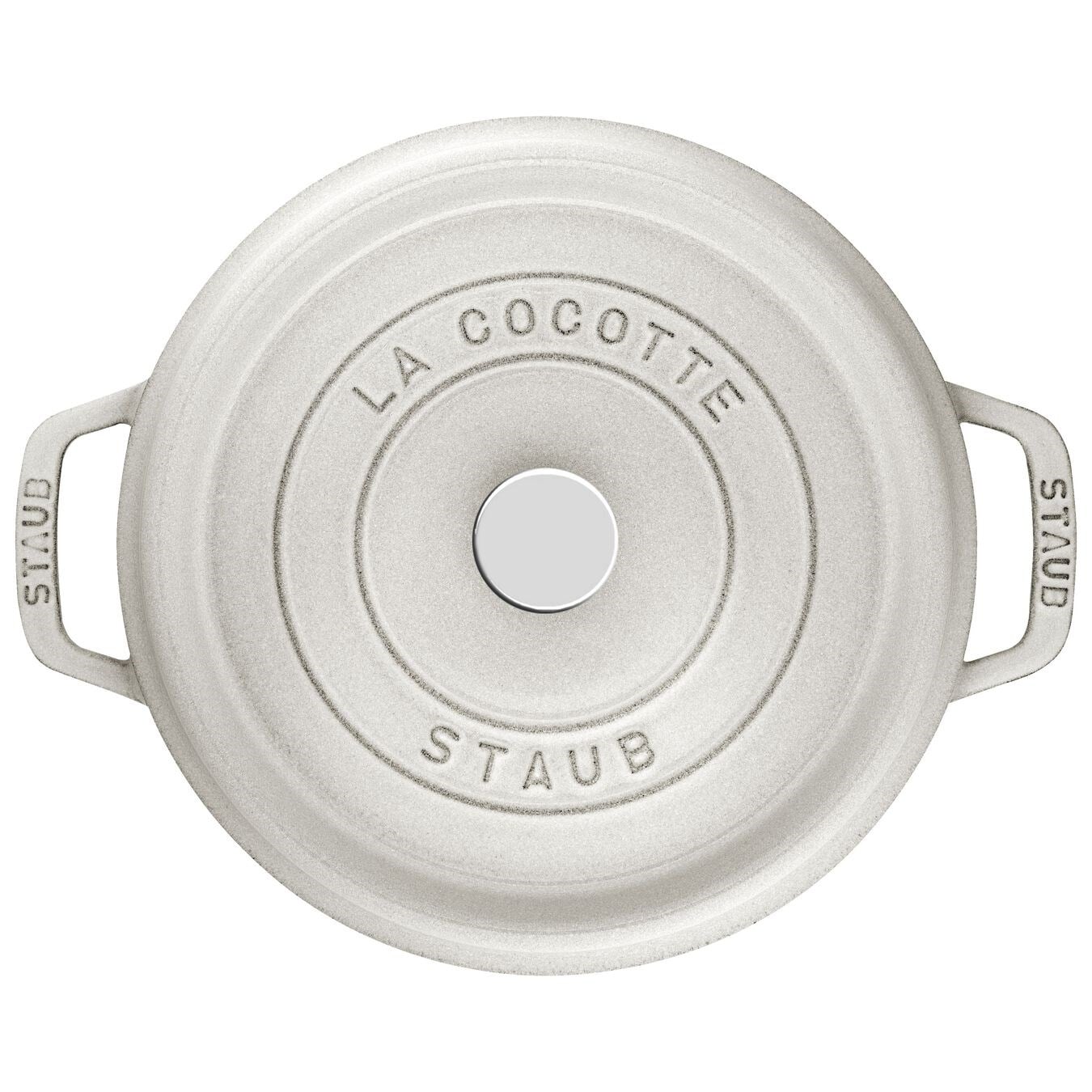 Staub B Döküm Tencere Yuvarlak 28 cm Trüf BeyazıStaub