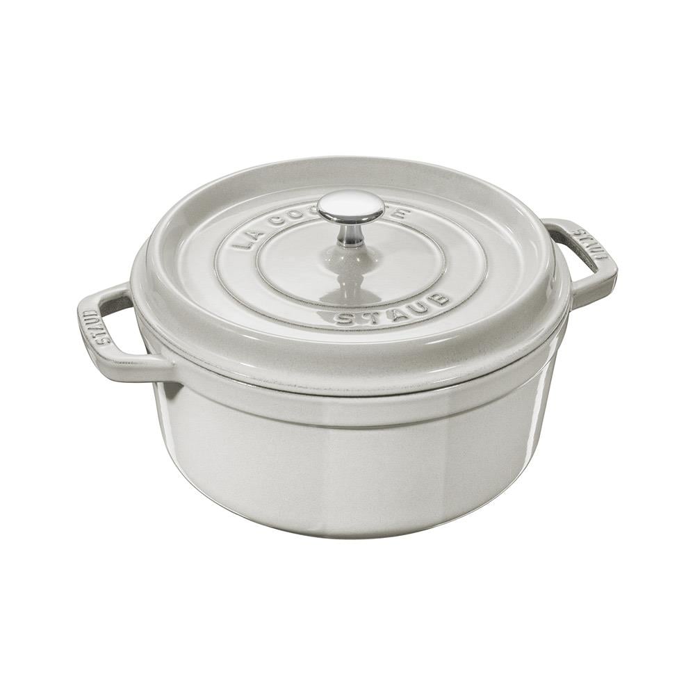 Staub B La Cocotte Döküm Tencere 20 cm Trüf BeyazıStaub