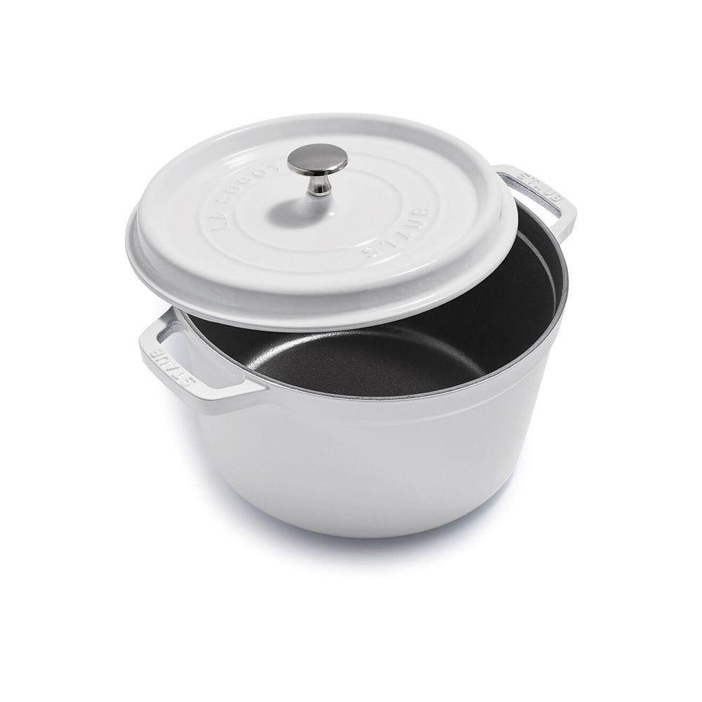 Staub B La Cocotte Döküm Tencere 24 cm Trüf BeyazıStaub