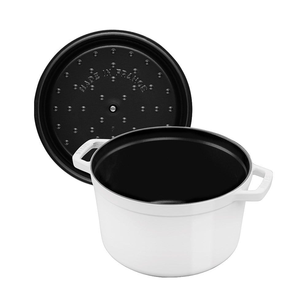 Staub B La Cocotte Döküm Tencere 24 cm Trüf BeyazıStaub