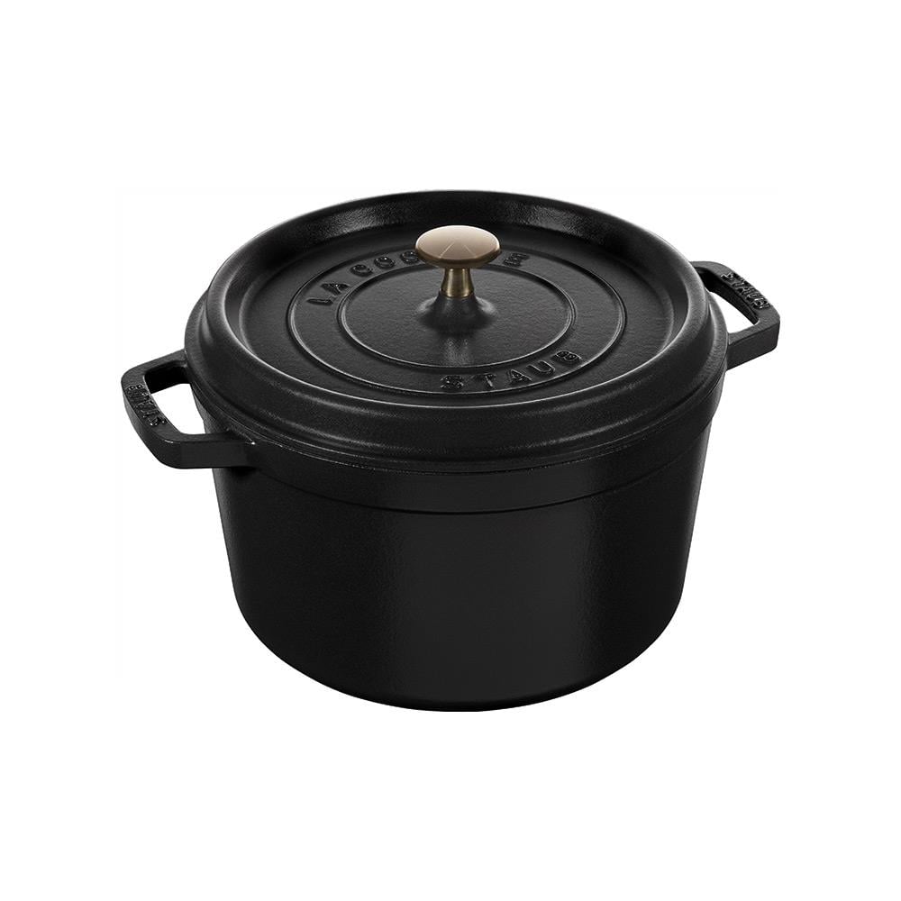Staub B La Cocotte Döküm Tencere 24 cm SiyahStaub
