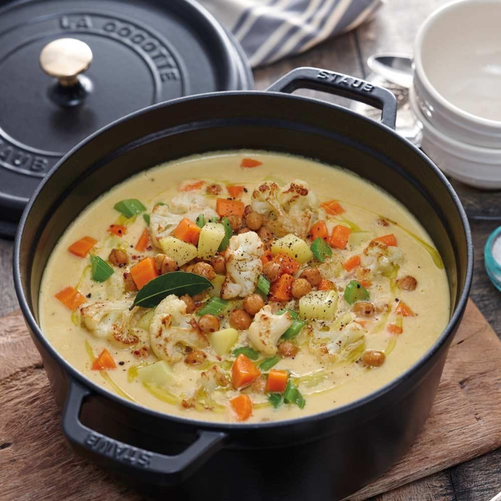 Staub B La Cocotte Döküm Tencere 24 cm SiyahStaub