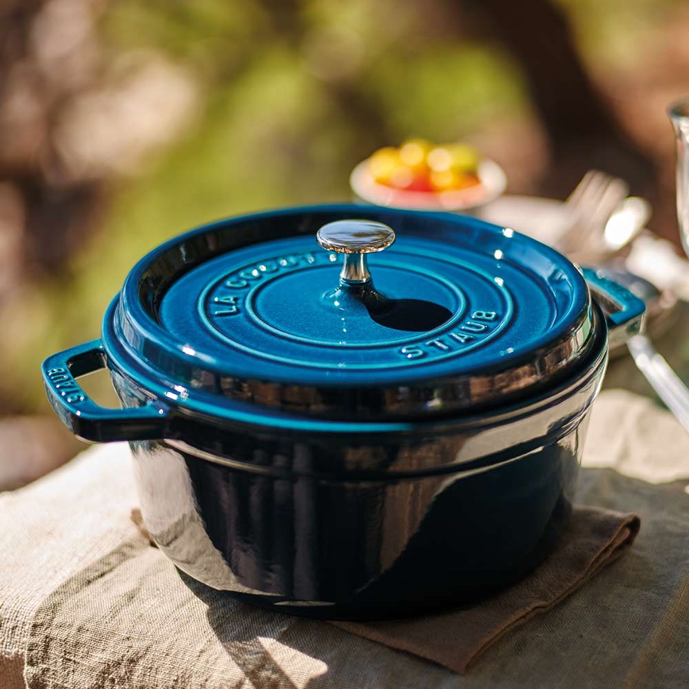 Staub B La Cocotte Döküm Tencere 28 cm Akdeniz MavisiStaub