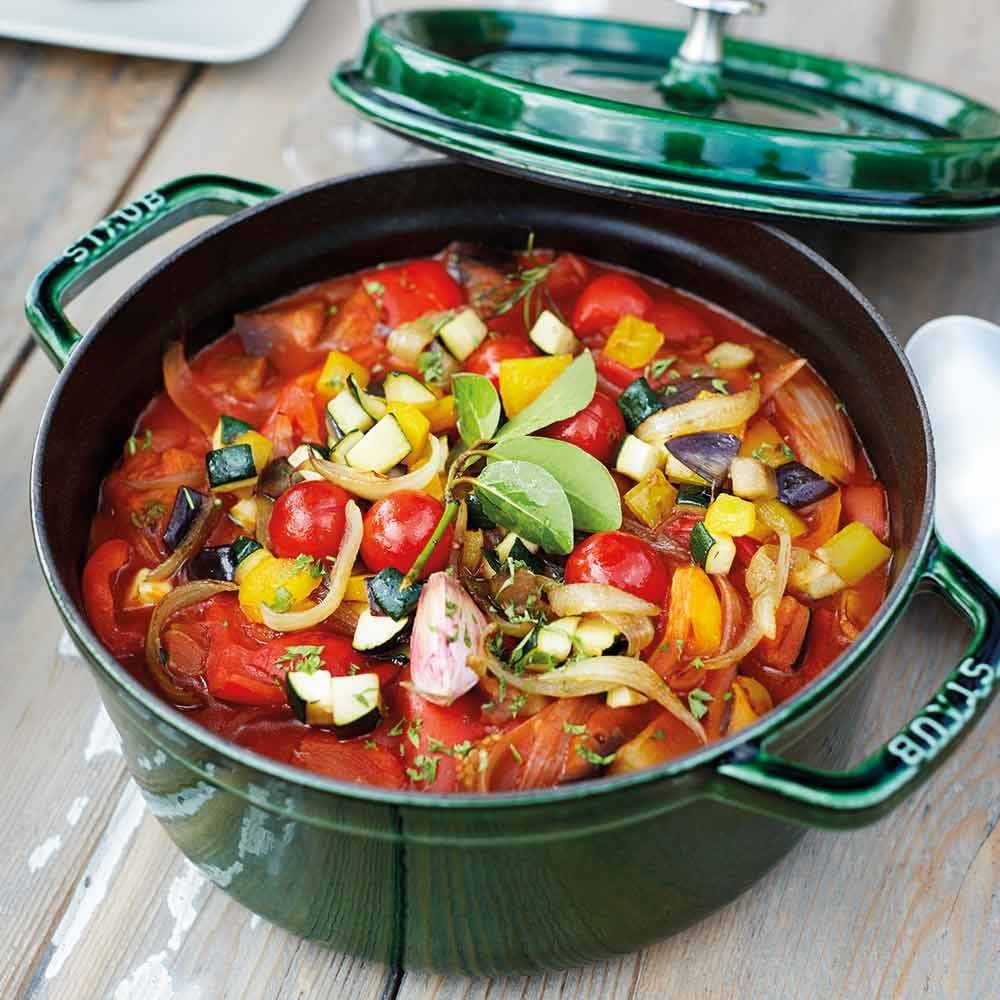 Staub B La Cocotte Döküm Tencere 28 cm Fesleğen YeşiliStaub