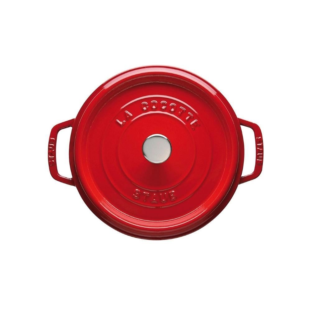 Staub B La Cocotte Döküm Tencere Yuvarlak 24 cm KirazStaub