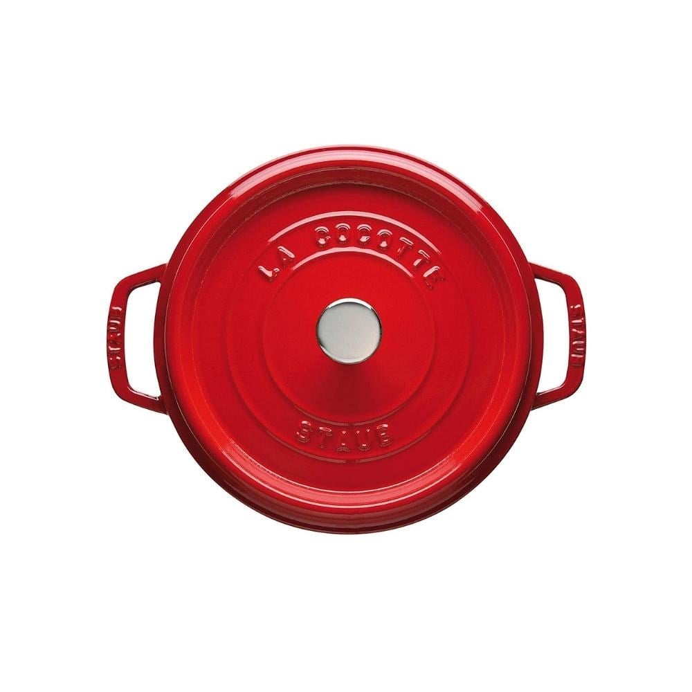 Staub B La Cocotte Döküm Tencere Yuvarlak 24 cm KirazStaub
