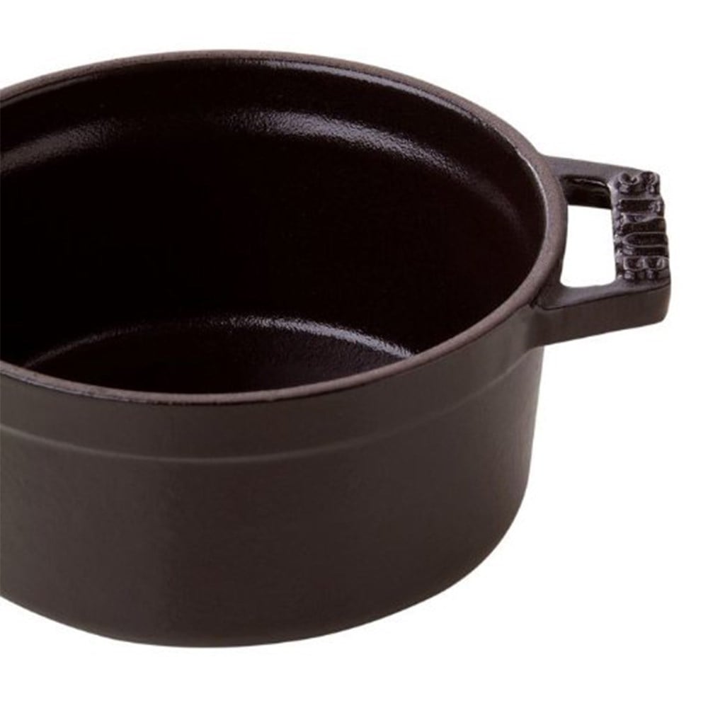 Staub B La Cocotte Döküm Tencere Yuvarlak 28 cm SiyahStaub