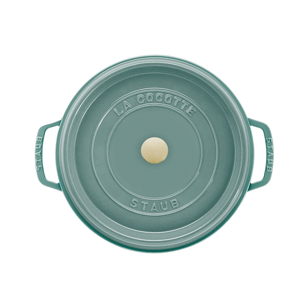 Staub B La Cocotte Döküm Tencere Yuvarlak 28 cm OkaliptüsStaub