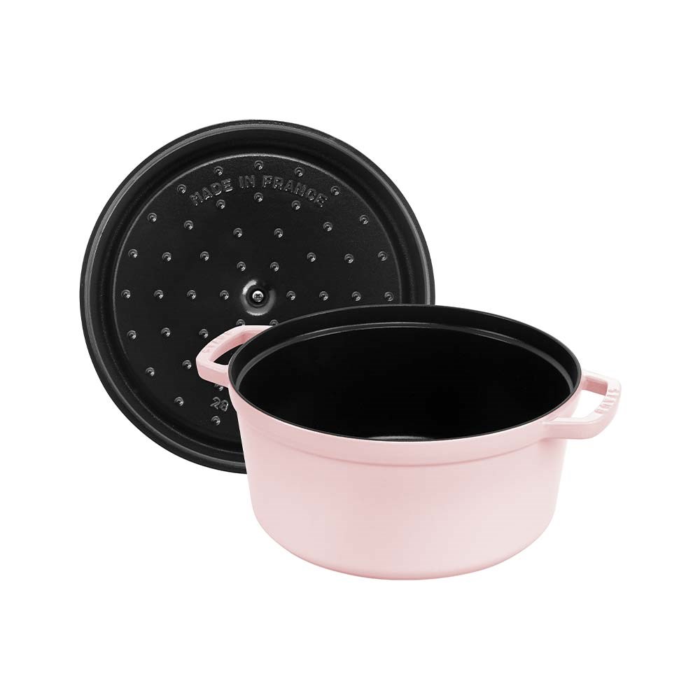 Staub B La Cocotte Döküm Tencere Yuvarlak 28 cm Sorbet RoseStaub