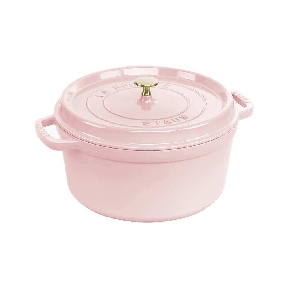 Staub B La Cocotte Döküm Tencere Yuvarlak 28 cm Sorbet RoseStaub