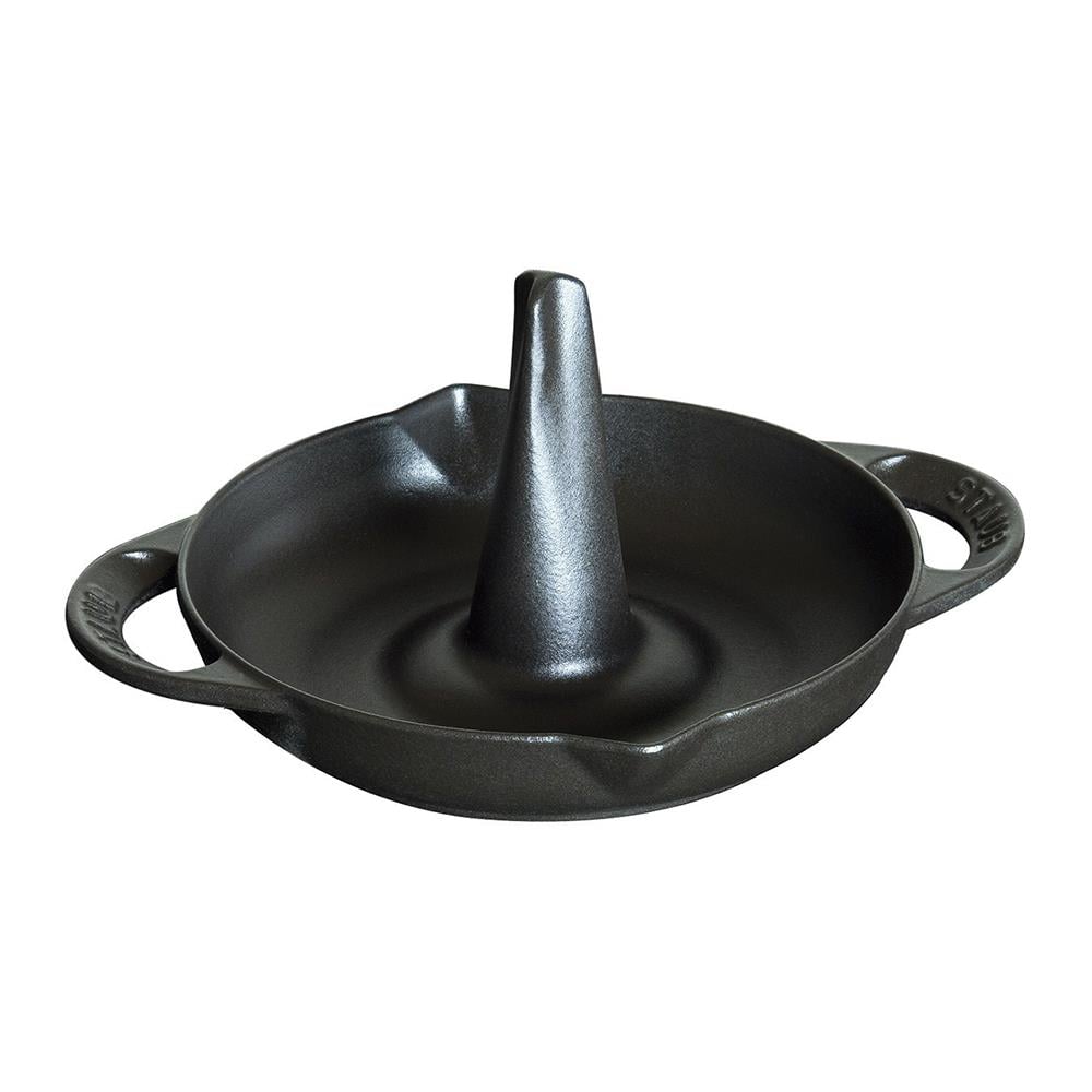 Staub Döküm Fırında Tavuk Pişirici 24 cm SiyahStaub