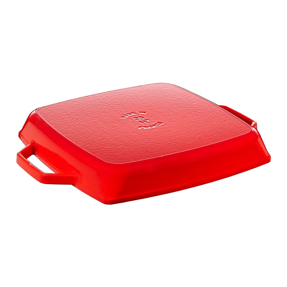 Staub Döküm Izgara Çift Kulplu 28 cm KirazStaub