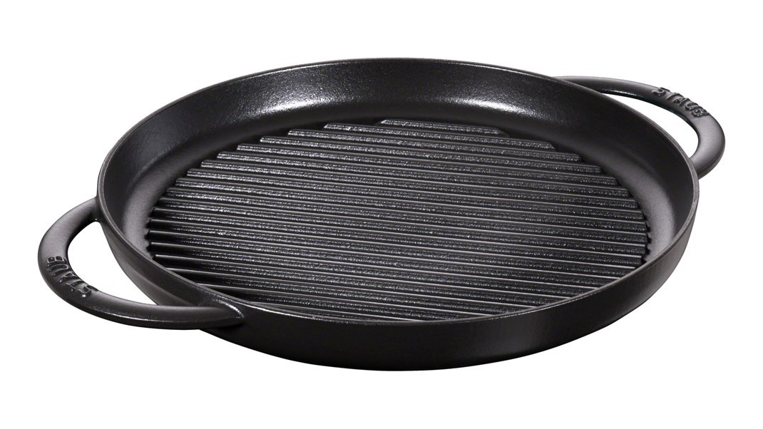 Staub Döküm Izgara Tava 30 cm SiyahStaub