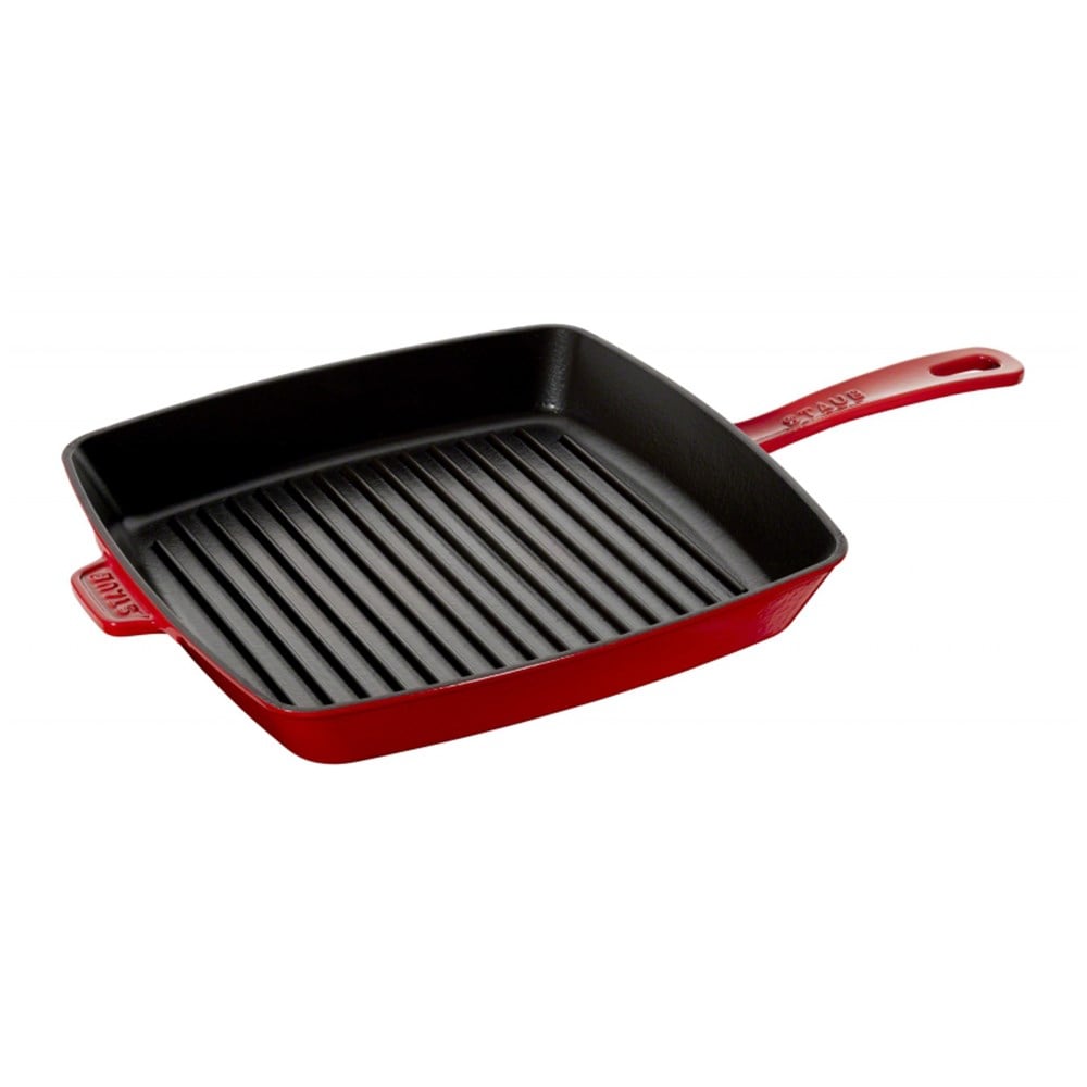 Staub Döküm Izgara Tava 30 x 30 cm KırmızıStaub