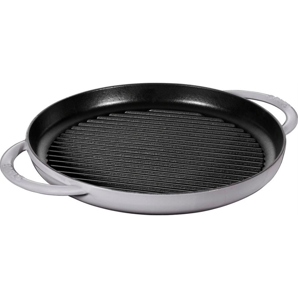 Staub Döküm Izgara Tava Çift Kulplu 30 cm GriStaub