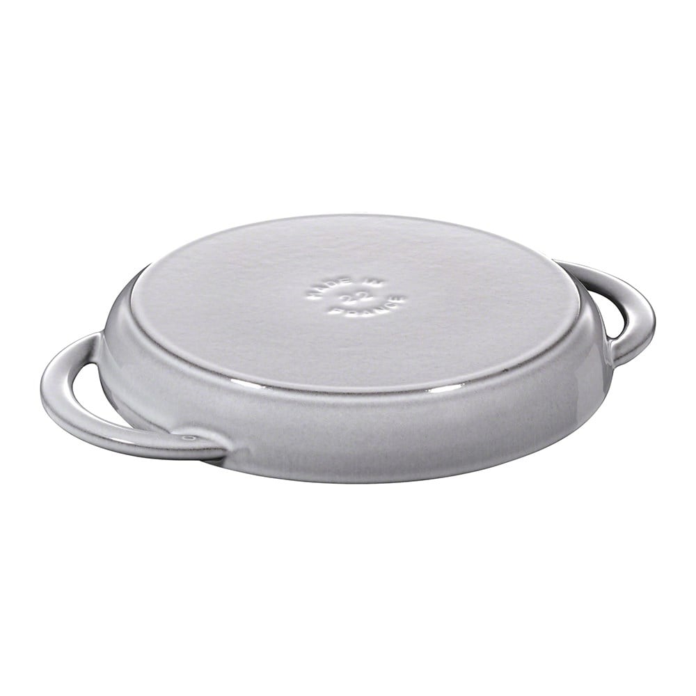 Staub Döküm Izgara Yuvarlak Çift Kulplu 26 cm GriStaub