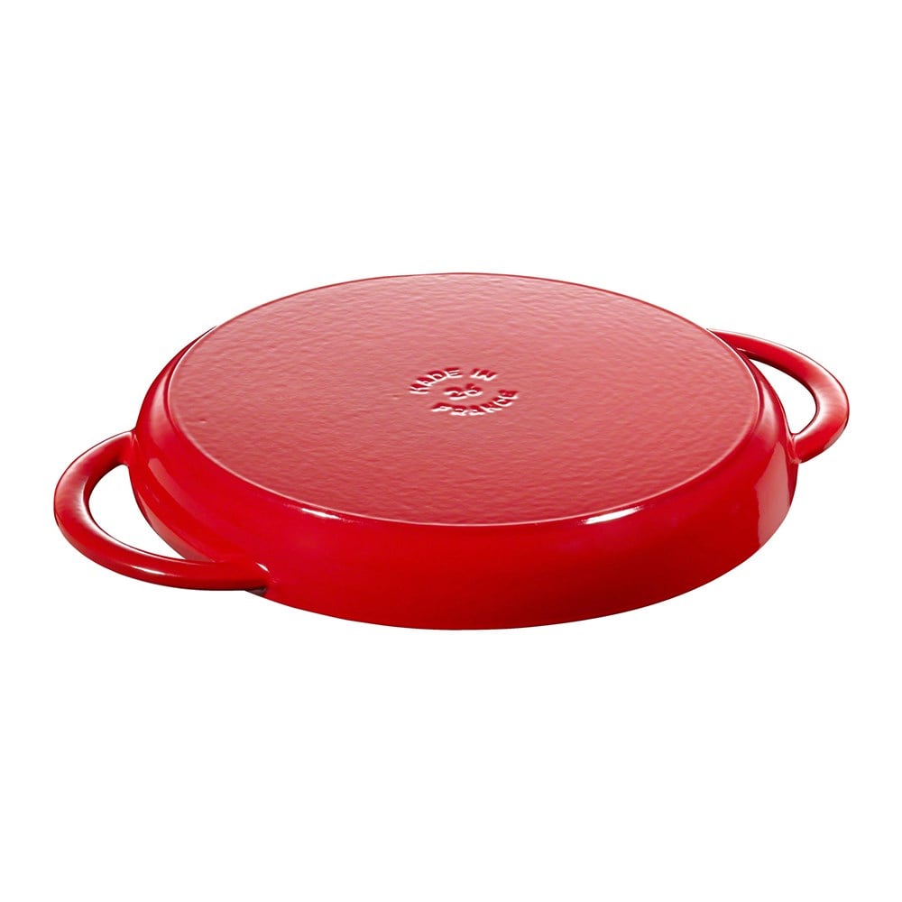 Staub Döküm Izgara Yuvarlak Çift Kulplu 22 cm KirazStaub