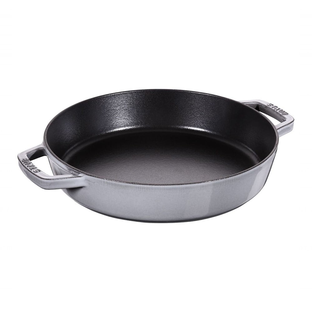 Staub Döküm Kızartma Tavası Çift Kulplu 26 cm GriStaub
