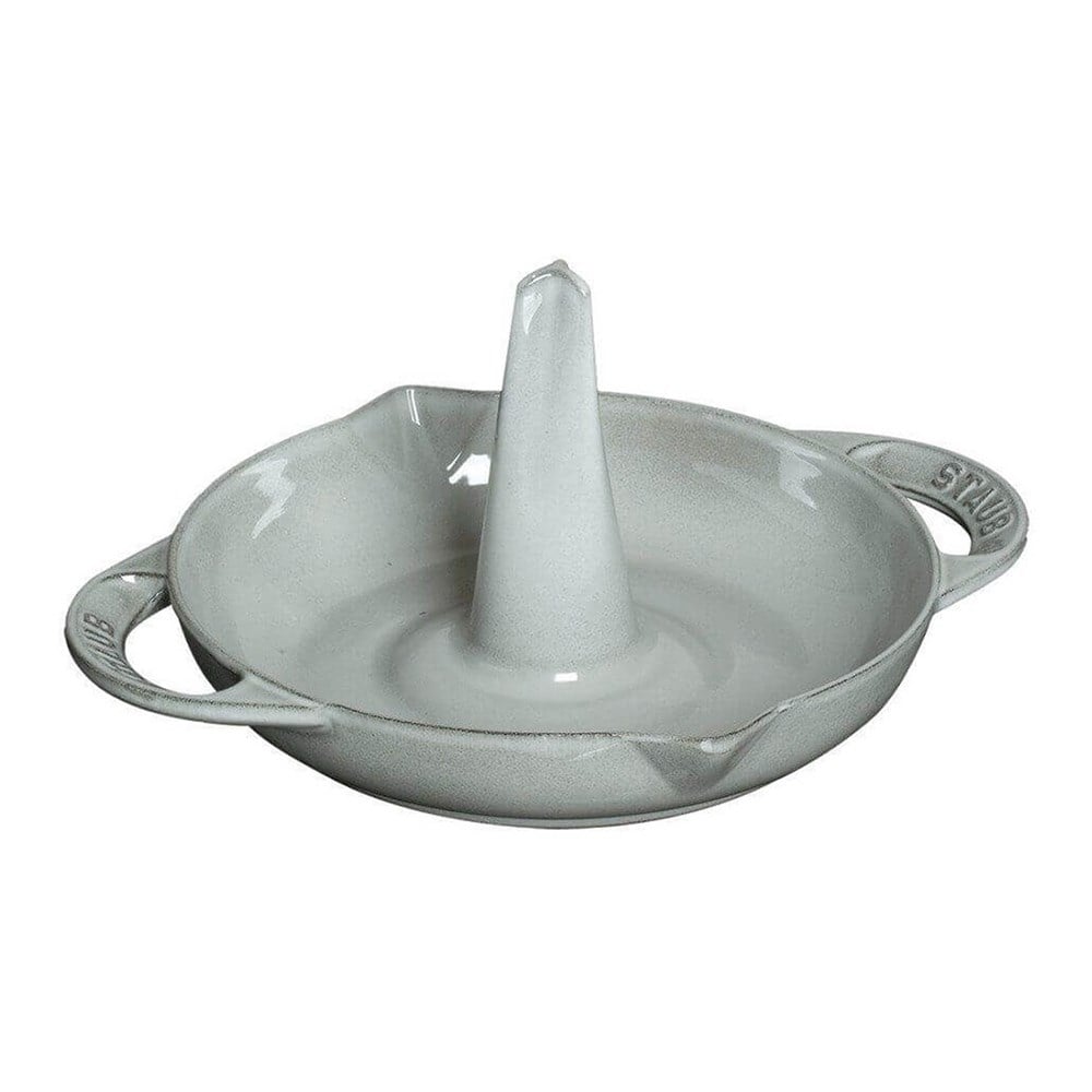 Staub Döküm Tavuk Pişirici 24 cm Grafit GriStaub