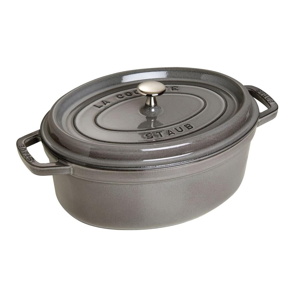 Staub Döküm Tencere Oval 4,2 L Grafit GriStaub