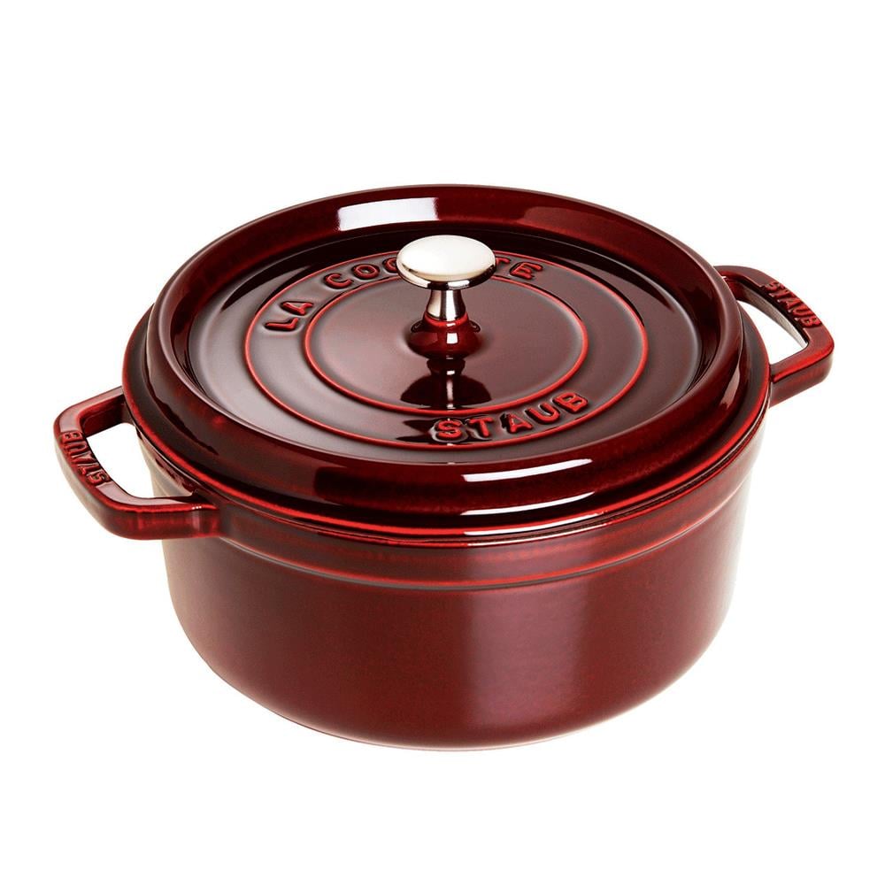 Staub Döküm Tencere Yuvarlak 20 cm BordoStaub