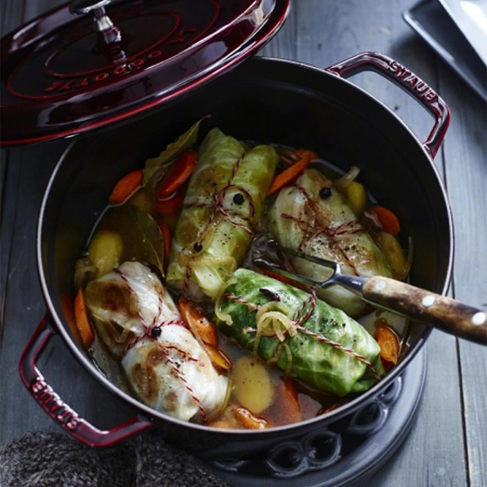 Staub Döküm Tencere Yuvarlak 20 cm BordoStaub