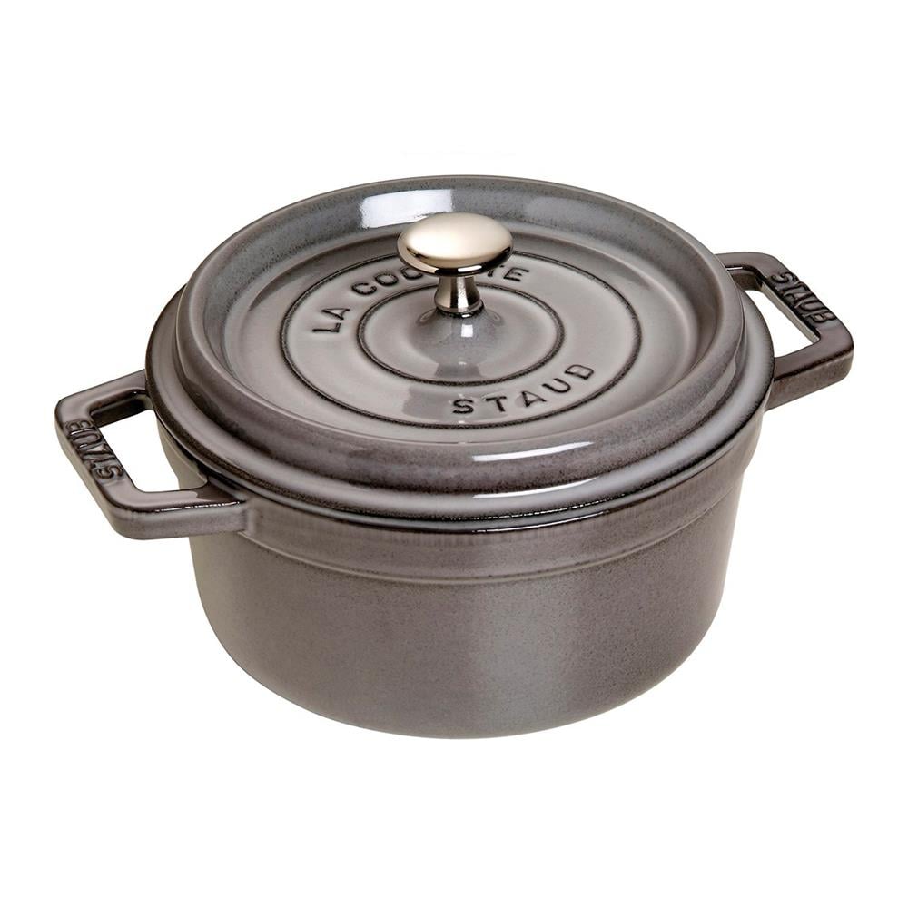 Staub Döküm Tencere Yuvarlak 22 cm Grafit GriStaub