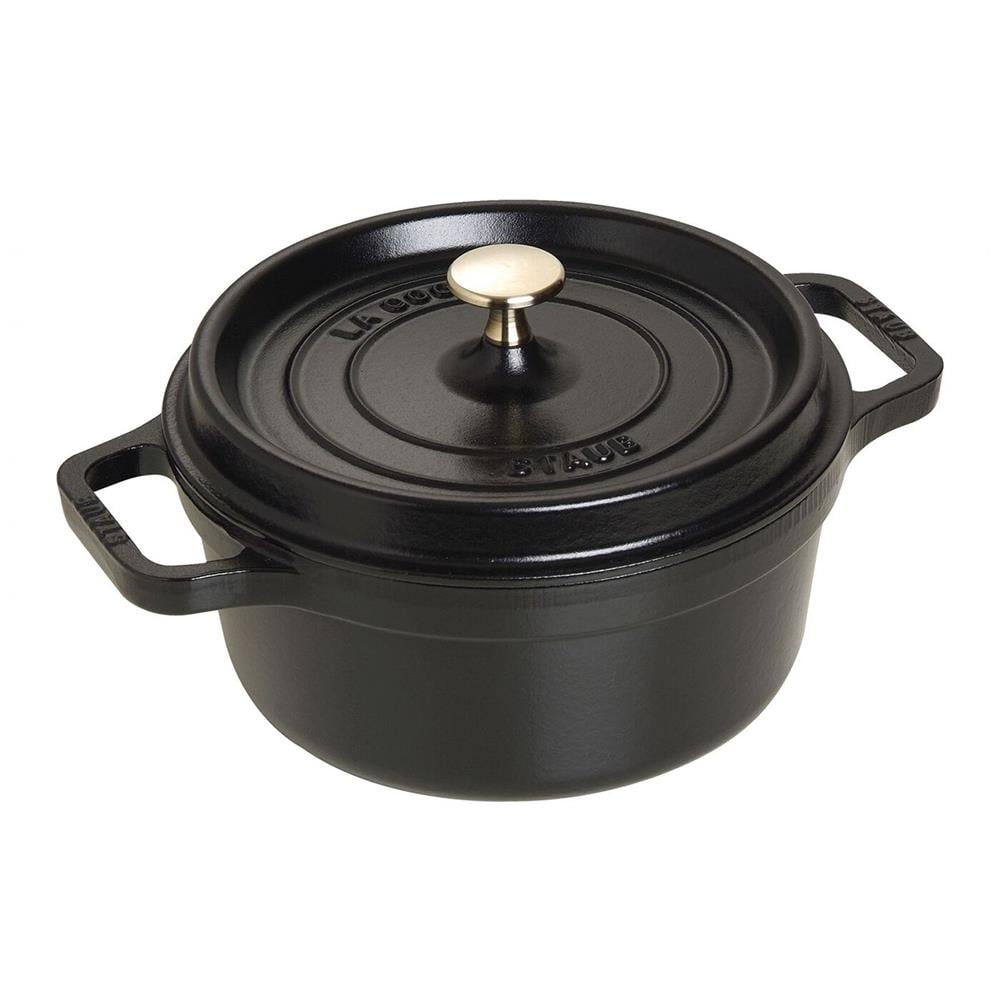 Staub Döküm Tencere Yuvarlak 22 cm SiyahStaub