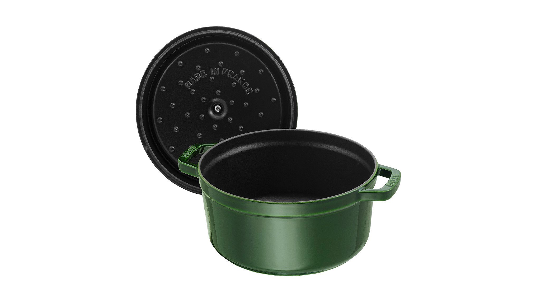 Staub Döküm Tencere Yuvarlak 24 cm Fesleğen YeşiliStaub