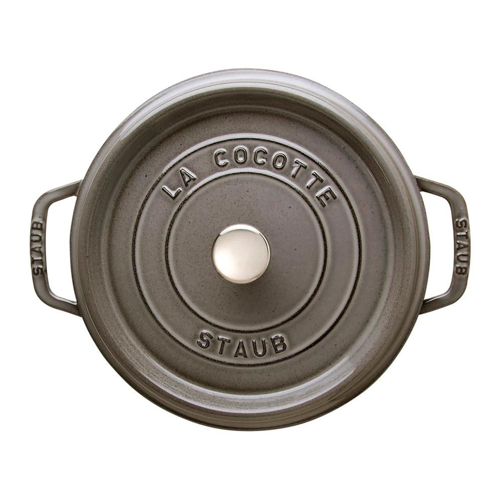 Staub Döküm Tencere Yuvarlak 24 cm Grafit GriStaub