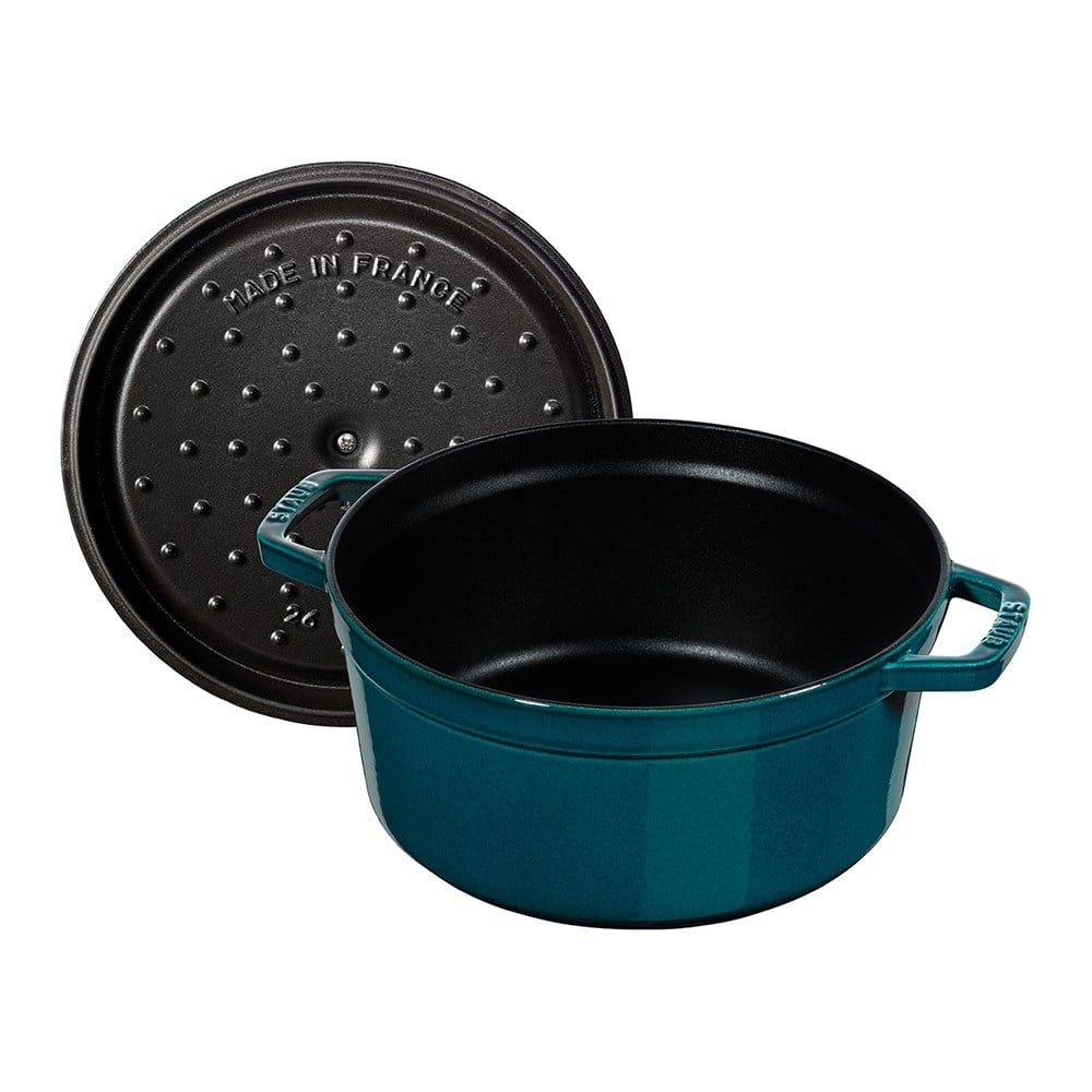 Staub Döküm Tencere Yuvarlak 26 cm Akdeniz MavisiStaub