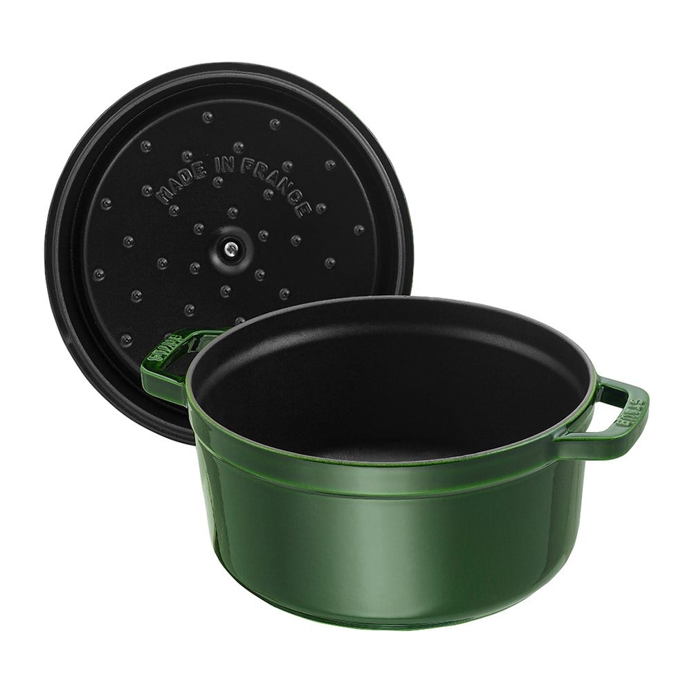 Staub Döküm Tencere Yuvarlak 26 cm Fesleğen YeşiliStaub