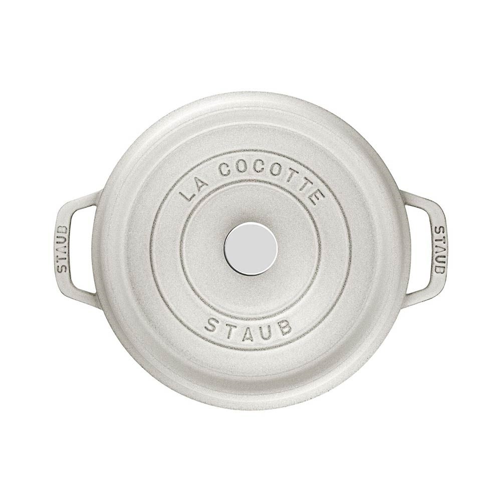 Staub Döküm Tencere Yuvarlak 26 cm Trüf BeyazıStaub