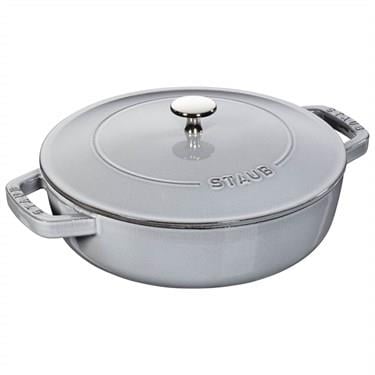 Staub Döküm Tencere Yuvarlak 28 cm BeyazStaub