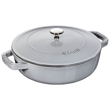 Staub Döküm Tencere Yuvarlak 28 cm BeyazStaub