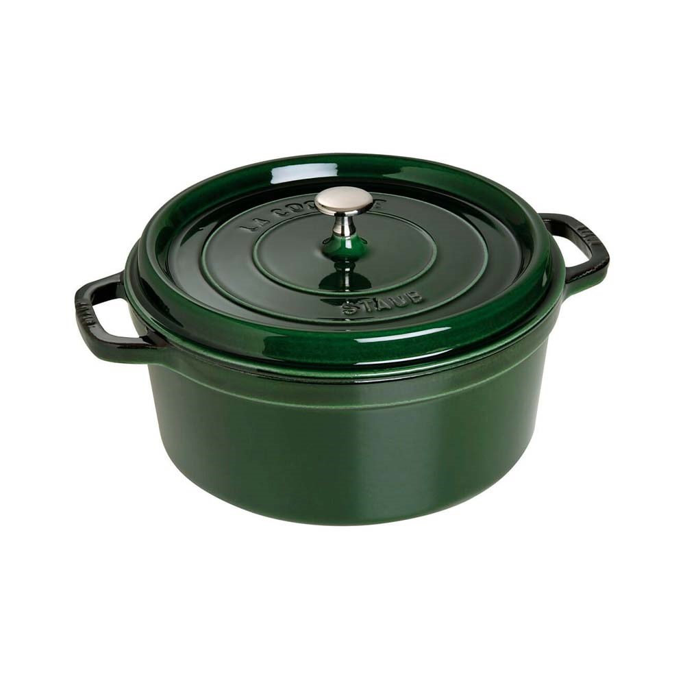 Staub Döküm Tencere Yuvarlak 28 cm Fesleğen YeşiliStaub