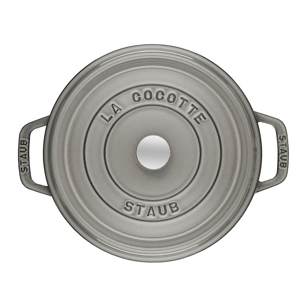 Staub Döküm Tencere Yuvarlak 28 cm Grafit GriStaub