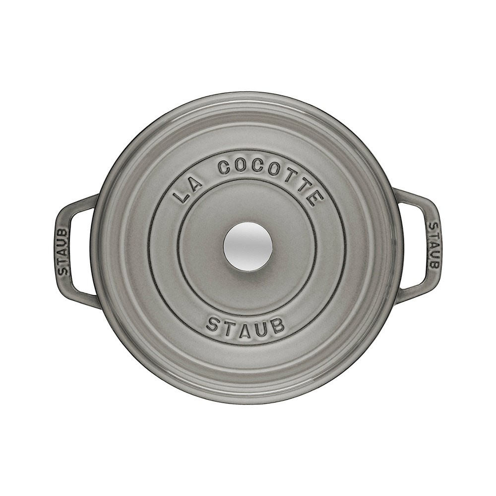 Staub Döküm Tencere Yuvarlak 28 cm Grafit GriStaub