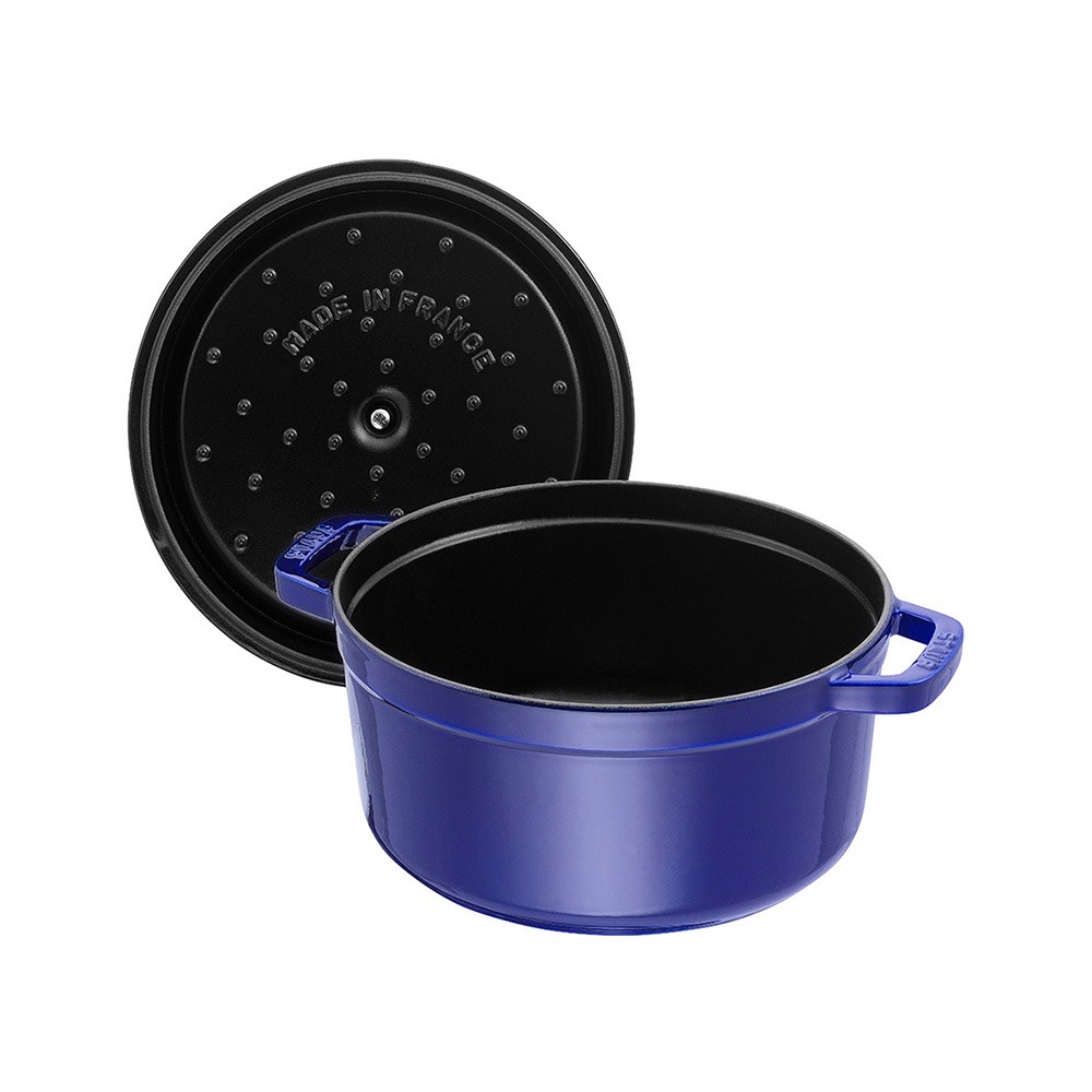 Staub Döküm Tencere Yuvarlak 28 cm  Koyu MaviStaub