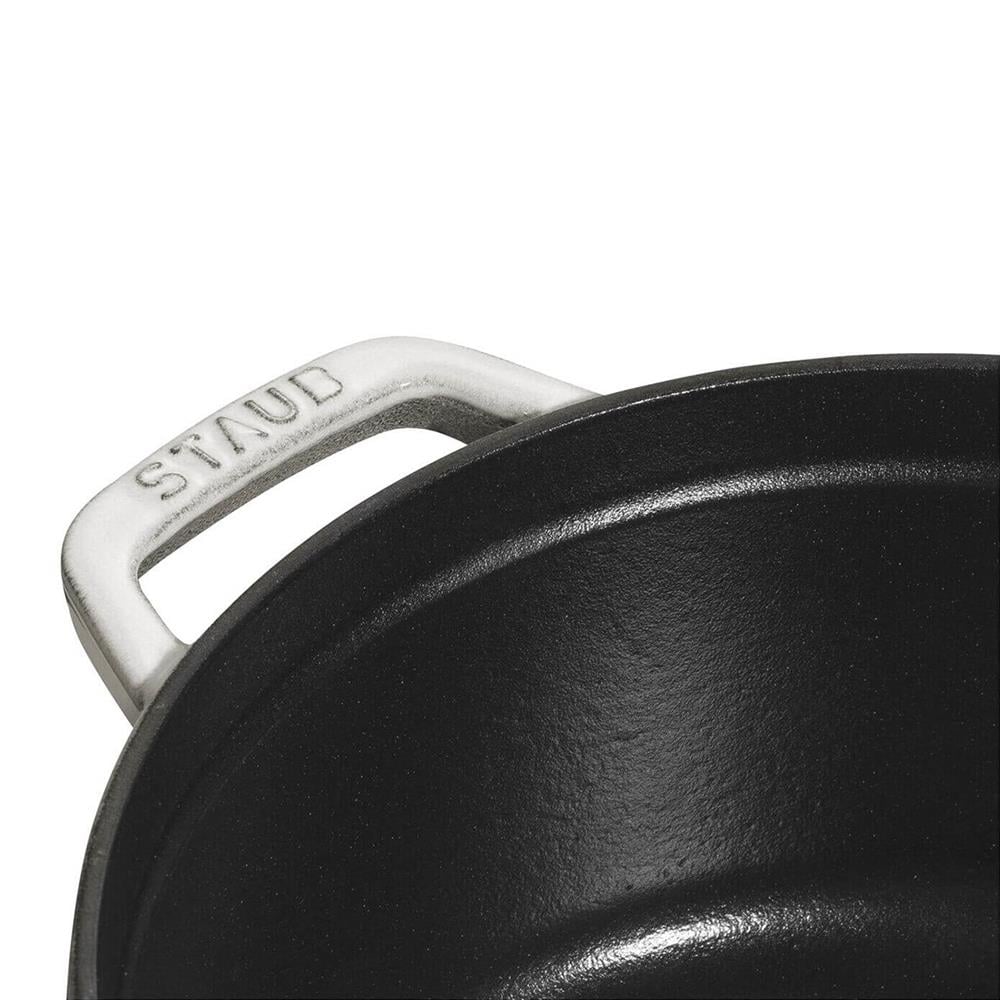 Staub Döküm Tencere Yuvarlak 28 cm Trüf BeyazıStaub