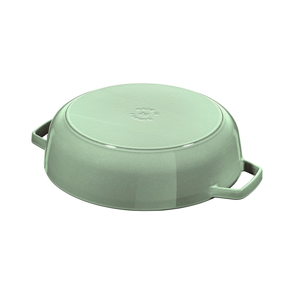 Staub La Cocotte Chistera Yağmur Efektli Döküm Tencere 28 cm AdaçayıStaub