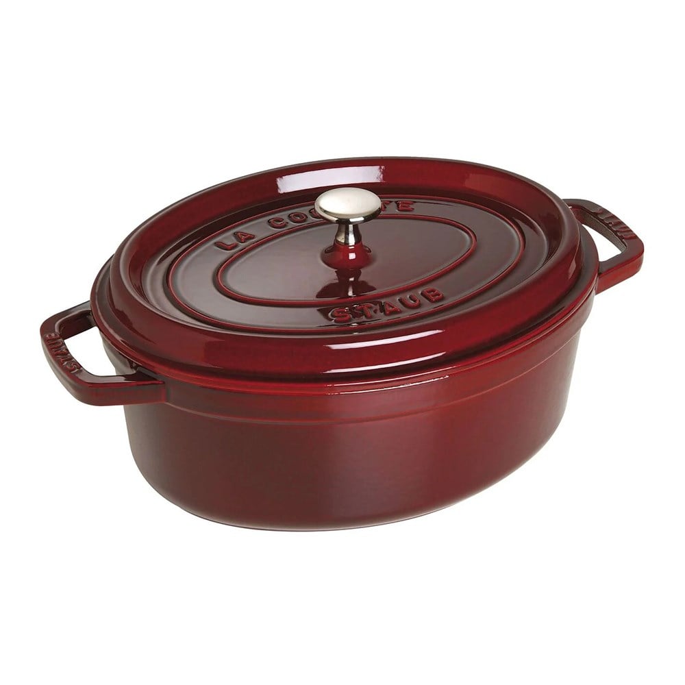 Staub La Cocotte Döküm Tencere Oval 4,2 L BordoStaub
