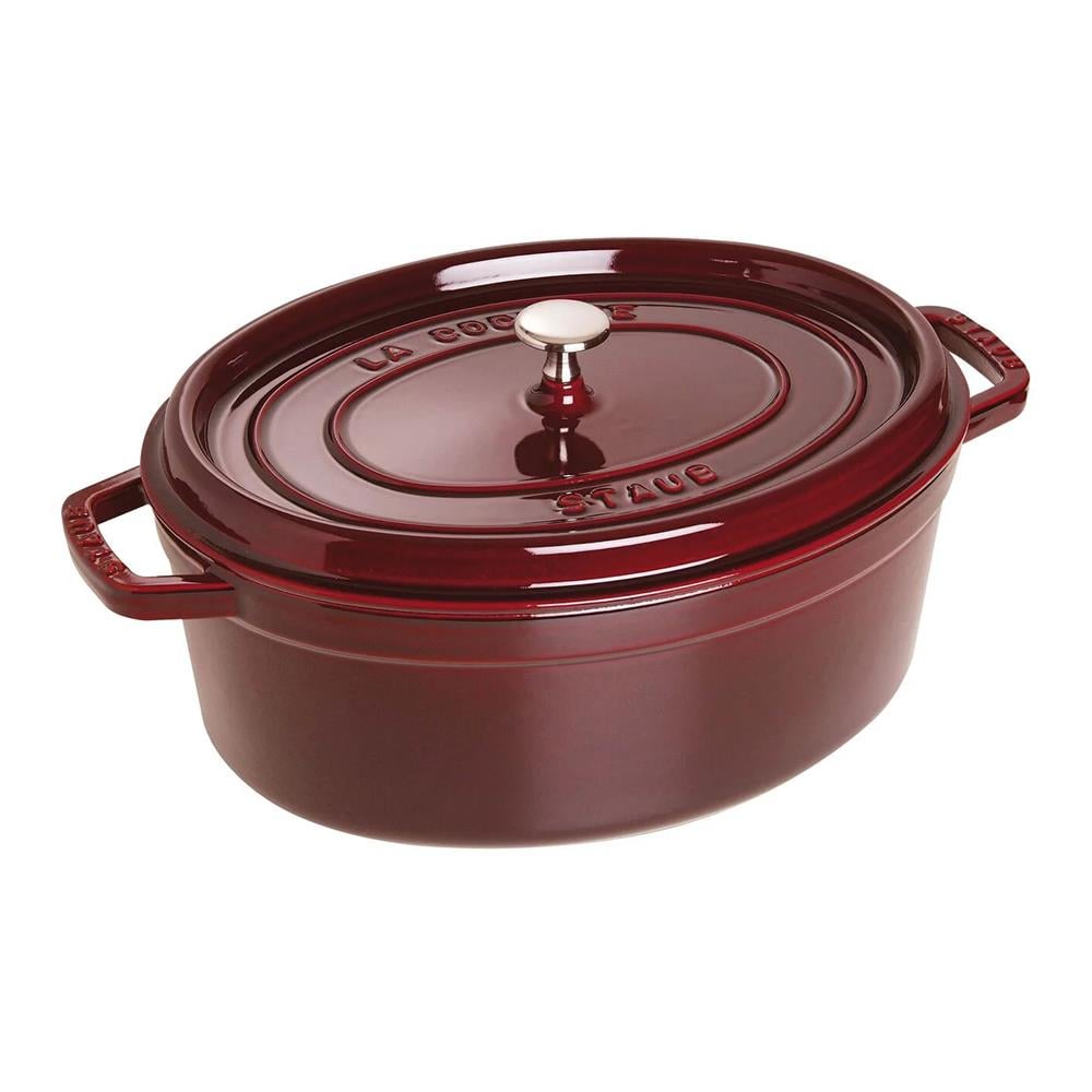 Staub La Cocotte Döküm Tencere Oval 5,5 L BordoStaub